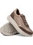 Kadın Hakiki Deri Vizon Renk Sneaker Ayakkabı - M0509ZVZNE01 3
