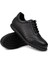 Erkek Hakiki Deri Siyah Günlük Ayakkabı - 01826MSYHC14 3