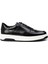 Erkek Hakiki Deri Siyah Sneaker Ayakkabı - 01965MSYHE09 1