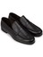 Erkek Hakiki Deri Siyah Makosen - 01538MSYHC02 4