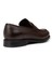 Erkek Kahverengi Hakiki Deri Klasik Loafer Ayakkabı - 01995MKHVC01 2