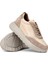 Kadın Hakiki Deri Bej Sneaker Ayakkabı - M0509ZBEJE01 3