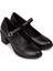 Kadın Siyah Hakiki Deri Günlük Mary Jane Ayakkabı - A2972ZSYHC01 3