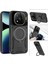 Xiaomi Redmi Note 14 Pro 5g Kılıf Joy Lens Standlı Kapak - Kırmızı 2