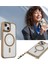 iPhone 15 Kılıf Enka Magsafe Silikon Kılıf - Şeffaf 3