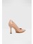 Ebina-Tr Ayakkabı Yüksek Topuklu - Naturel 2