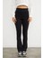 Beli Katlamalı Flare Pantolon 2