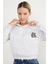 3 Iplik Ayıcık Nakışlı Kapüşonlu Sweatshirt 1