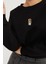 3 Iplik Ayıcık Nakışlı Bisiklet Yaka Sweatshirt 7
