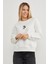 3 Iplik Ayıcık Nakışlı Bisiklet Yaka Sweatshirt 3