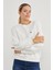 3 Iplik Metal Aksesuar Detaylı Sweatshirt 3