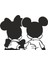 Micky And Minnie Sticker 10 x 7 cm 1