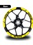 Sarı Yamaha Yzf R25 Geniş Jant Sticker Etiket Modeli 1
