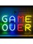 Game Over Yazılı Neon LED 1