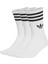 JV7401 3s Crew S 3p Beyaz Unisex Çorap 1
