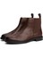Kahve Erkek Bot Hılfıger Vogue Lth Warm Chelsea 2