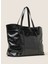Deri Siyah Kadın Shopper Çanta 25FW348-1 3