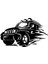 Off Road Jeep Sticker 20 x 12 cm 1