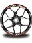Turuncu Yamaha R1M Jant Sticker Etiket 1