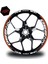 Cfmoto NK250 Jant Sticker Iç & Dış Takım Etiket Modeli Neon Turuncu 1