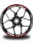 Kırmızı Yamaha R1M Jant Sticker Etiket 1