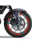 Neon Turuncu Yamaha Mt-25 Geniş Jant Sticker Etiket Modeli 2