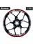 Kırmızı Cfmoto 450NK Motosiklet Jant Sticker Etiket Modeli Iç & Dış Takım 1