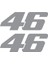 46 Yazılı Mini Sticker Etiket Modeli 1