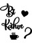 Bi Kahve Sticker 20 x 24 cm 1