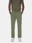 Düz Paça Gabardin Yeşil Pantolon 2