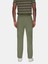 Düz Paça Gabardin Yeşil Pantolon 3