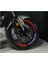 Yamaha mt 25 Neon Kırmızı Jant Dışı Şerit Sticker Etiket Modeli 1