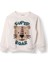 Erkek Bebek Basic Sweatshirt Şardonlu Bisiklet Yaka Uzun Kol 1