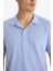 %100 Pamuk Regular Fit Polo Yaka Kısa Kollu Basic Düz Pike Kumaş Tişört C1293AX25SP 5