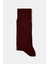 Bordo Desenli Bambu Erkek Dikişsiz Çorap CR20K20206_D25 1
