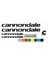 Cannondale Bisiklet Kadro Sticker Set Premium Kalite 1