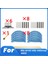 23 Pcs Ilıfe DF45 V8S V80MAX X800 Robot Vakum Süpürge Parçaları Yedek Filtre Yan Fırça Bezi (Yurt Dışından) 1