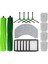 Irobot Roomba Için Combo J7+/roomba Combo J9+ Robot Vakum Temizleyici Aksesuarları Toz Çanta Davul Yan Fırça Aksesuarları (Yurt Dışından) 1