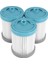 3pcs Tineco A10 Kahraman/master Için Yedek Filtre Kiti, A11 Kahraman/master Cordless Vakum Post Filtreleri ve Hepa Filtresi (Yurt Dışından) 3
