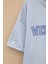 Mavi West Coast Yazılı Kısa Kol Kız Çocuk Bisiklet Yaka Tişört 20961 3