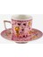 Arancia Pembe Porselen Kahve Fincan Seti 120 ml 5