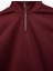 Uzun Kollu Şardonlu Basic Yarım Fermuarlı Sweatshirt 5