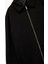 Slim Fit Cep Detaylı Uzun Kollu Fermuarlı Gömlek Yaka Mevsimlik Ceket 5