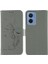 Motorola G96 5g Için Tüy Desenli Pu Kılıf (Yurt Dışından) 1