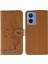 Motorola G96 5g Için Tüy Desenli Pu Kılıf (Yurt Dışından) 1