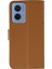 Motorola G96 5g Için Tüy Desenli Pu Kılıf (Yurt Dışından) 5
