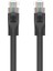 Unıtek Cat6 Patch Kablo 2mt Flat 1gbps, Siyah (C1810GBK) 8