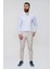 Slim Fit Yan Cep Esnek Pamuklu Casuel Bej Pantolon P 1088 8