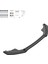 Audi A5 S-Line 8t 2007-2011 / S5 8t 2007-2011 Uyumlu Ön Lip – Sportif Tampon Altı Eklenti 2