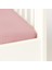 2li Set Lastikli 4 Katlı Müslin Bebek Çarşaf + Yastık Kılıfı Pembe Krem Set %100 Pamuk 60X120 Çarşaf 5
